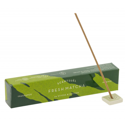 Incenso Japonês Scentsual: Chá Verde Matcha